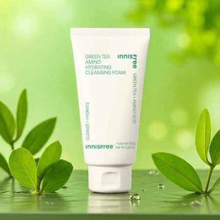 Innisfree Green Tea Hydrating Amino Acid Cleansing Foam 150ml