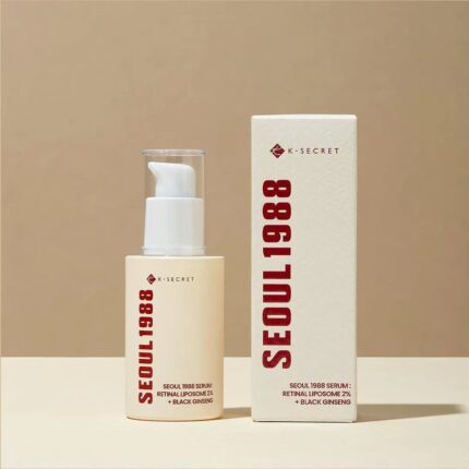 Ksecret Seoul 1988 Serum: Retinal Liposome 2% + Black Ginseng 30ml