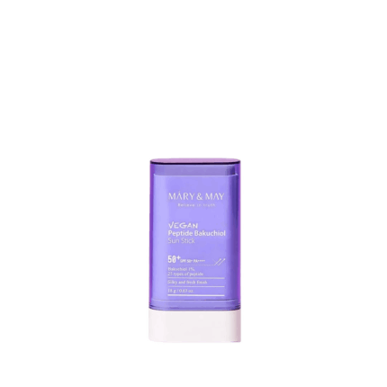 Mary&May Vegan Peptide Bakuchiol Sun Stick SPF50+ PA++++ 18g